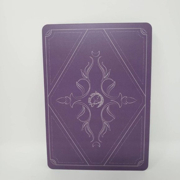 Fairyloot Tarot Card Stephanie Garber Caraval The Fallen Star Four of Pentacles - Picture 2 of 4